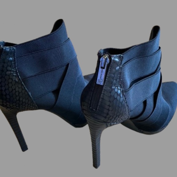 JESSICA SIMPSON STILETTO BOOTIES 9.5. NEVER WORN! GORGEOUS - Picture 5 of 11